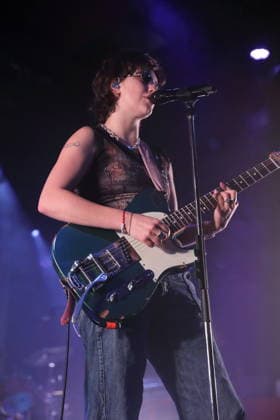 Mikaela Mullaney Straus aka King Princess at a concert at Astra Kulturhaus in Berlin, December 17, 2025 King Princess concert Berlin