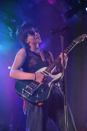 Mikaela Mullaney Straus aka King Princess at a concert at Astra Kulturhaus in Berlin, December 17, 2025 King Princess concert Berlin