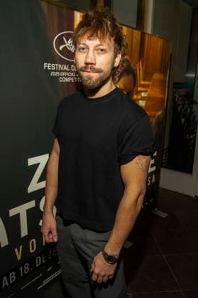 abb Alexander Alexandrovich Kuznetsov is a Ukrainian Russian film actor on the red carpet at the Berlin premiere of the movie Two Prosecutors Prosecutors at Cinema Paris Berlin on December 17, 2025 in Berlin Berlin Germany