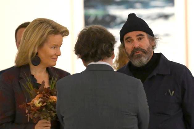 Queen Mathilde Visits Transcripts Of A Sea Exhibition GENT, BELGIUM - DECEMBER 18 : Queen Mathilde pictured visiting Transcripts Of A Sea Exhibition by photographer Stephan Vanfleteren on December 18, 2025 in Gent, Belgium, 18 12 2025 Gent Belgium  Copyright: xPhilipxReynaersx