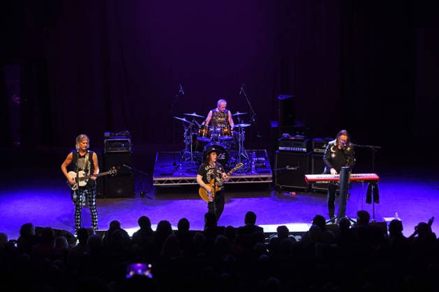 Slade performing at Shepherd™s Bush Empire LONDON, ENGLAND - DECEMBER 17: John Berry, Dave Hill, Alex Bines and Russell Keefe of ™Slade™ performing at Shepherd™s Bush Empire on December 17, 2025 in London, England. CAP MAR MAR Great Britain Copyright: xMartinxHarris CapitalxPicturesx