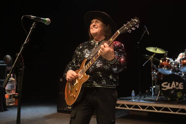 Slade performing at Shepherd™s Bush Empire LONDON, ENGLAND - DECEMBER 17: Dave Hill of ™Slade™ performing at Shepherd™s Bush Empire on December 17, 2025 in London, England. CAP MAR MAR Great Britain Copyright: xMartinxHarris CapitalxPicturesx