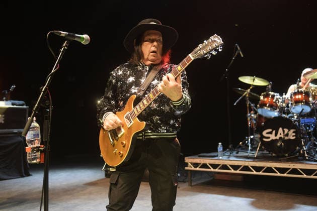 Slade performing at Shepherd™s Bush Empire LONDON, ENGLAND - DECEMBER 17: Dave Hill of ™Slade™ performing at Shepherd™s Bush Empire on December 17, 2025 in London, England. CAP MAR MAR Great Britain Copyright: xMartinxHarris CapitalxPicturesx
