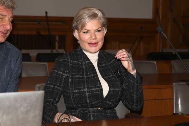 Melanie Müller at the appeal trial for using signs of unconstitutional and terrorist organizations at Leipzig District Court Leipzig, 18 12 2025 Foto:xAgenturxWehnertx xGränzdörferx xFuturexImagex mueller_5212