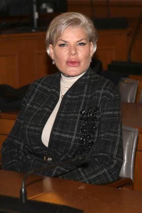 Melanie Müller at the appeal trial for using signs of unconstitutional and terrorist organizations at Leipzig District Court Leipzig, 18 12 2025 Foto:xAgenturxWehnertx xGränzdörferx xFuturexImagex mueller_5215