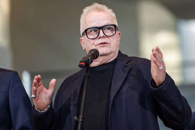 Federal Cabinet Herbert Groenemeyer at the Music Summit on 18 12 25 at the Federal Chancellery Berlin Berlin Germany Federal Chancellery