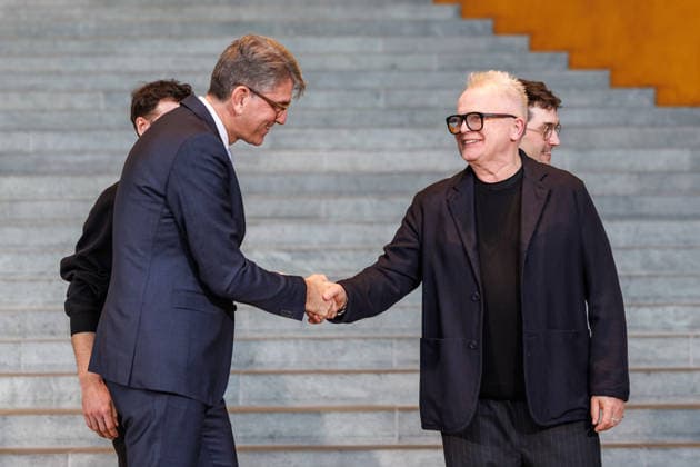 Federal Cabinet Wolfram Weimer, Federal Government Commissioner for Culture and the Media, at the Music Summit on 18 12 25 at the Federal Chancellery Berlin Berlin Germany Federal Chancellery