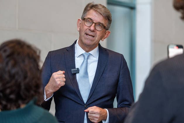 Federal Cabinet Wolfram Weimer, Federal Government Commissioner for Culture and the Media, at the Music Summit on 18 12 25 at the Federal Chancellery Berlin Berlin Germany Federal Chancellery