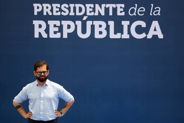 Santiago, December 18, 2025 President Gabriel Boric leads the award ceremony of the President of the Republic Awards for National Music and Performing Arts 2025 Jonnathan Oyarzun Aton Chile, Santiago Chile Aton 1112994  Copyright: JONNATHANxOYARZUN ATONxCHILE
