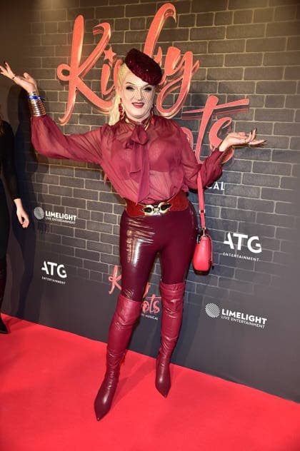 PREMIERE OF ÒKINKY BOOTS Ð THE MUSICALÒ Sheila Wolf, Trvestiekünstler PREMIERE OF ÒKINKY BOOTS Ð THE MUSICALÒ at the Admiralspalast in Berlin on 18 12 2025 Photopress Mueller
