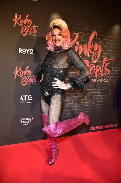 PREMIERE OF ÒKINKY BOOTS Ð THE MUSICALÒ Gloria Viagra, Trvestiekünstler PREMIERE OF ÒKINKY BOOTS Ð THE MUSICALÒ at the Admiralspalast in Berlin on 18 12 2025 Photopress Mueller