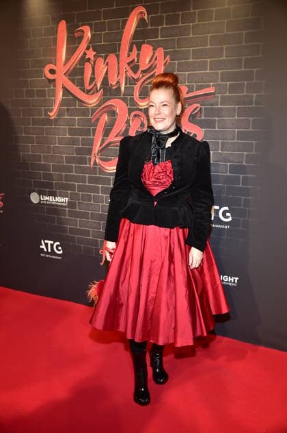 PREMIERE OF ÒKINKY BOOTS Ð THE MUSICALÒ Enie van de Maiklokjes PREMIERE OF ÒKINKY BOOTS Ð THE MUSICALÒ at the Admiralspalast in Berlin on 18 12 2025 Photopress Mueller
