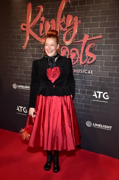 PREMIERE OF ÒKINKY BOOTS Ð THE MUSICALÒ Enie van de Maiklokjes PREMIERE OF ÒKINKY BOOTS Ð THE MUSICALÒ at the Admiralspalast in Berlin on 18 12 2025 Photopress Mueller