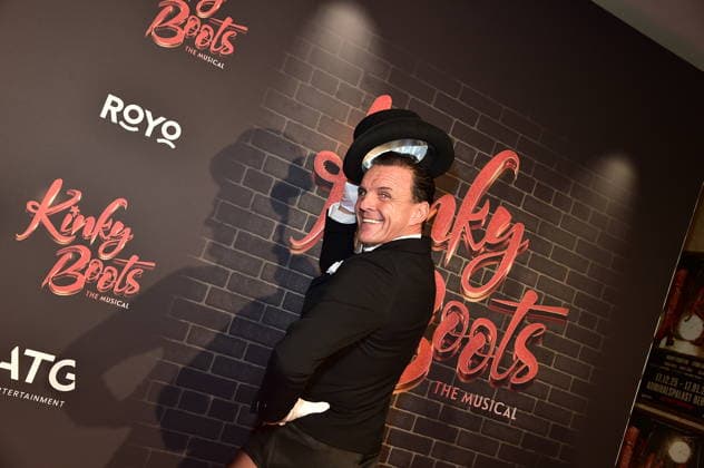 PREMIERE OF ÒKINKY BOOTS Ð THE MUSICALÒ Andreas Sprengler, Travestie GAst PREMIERE OF ÒKINKY BOOTS Ð THE MUSICALÒ at the Admiralspalast in Berlin on 18 12 2025 Photopress Mueller