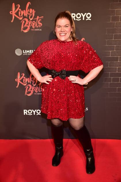 PREMIERE OF ÒKINKY BOOTS Ð THE MUSICALÒ Gisa Flake PREMIERE OF ÒKINKY BOOTS Ð THE MUSICALÒ at the Admiralspalast in Berlin on 18 12 2025 Photopress Mueller