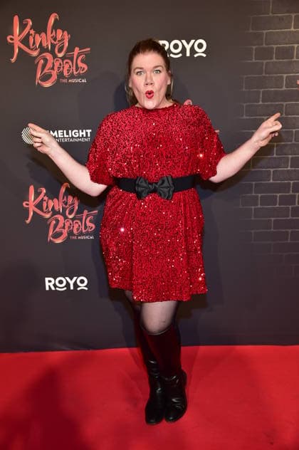 PREMIERE OF ÒKINKY BOOTS Ð THE MUSICALÒ Gisa Flake PREMIERE OF ÒKINKY BOOTS Ð THE MUSICALÒ at the Admiralspalast in Berlin on 18 12 2025 Photopress Mueller