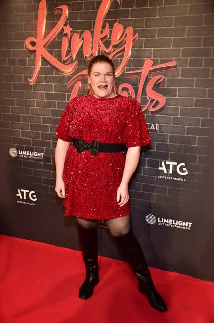 PREMIERE OF ÒKINKY BOOTS Ð THE MUSICALÒ Gisa Flake PREMIERE OF ÒKINKY BOOTS Ð THE MUSICALÒ at the Admiralspalast in Berlin on 18 12 2025 Photopress Mueller