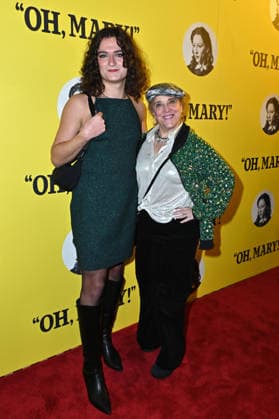 Toby Marlow and Claudia Shear attends Oh, Mary! Press Night at the Trafalgar Theatre in London, England. UK. Thursday 18th December 2025 Copyright: xJamesxWarrenx OH, MARY! - PRESS NIGHT71