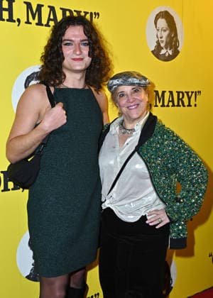 Toby Marlow and Claudia Shear attends Oh, Mary! Press Night at the Trafalgar Theatre in London, England. UK. Thursday 18th December 2025 Copyright: xJamesxWarrenx OH, MARY! - PRESS NIGHT73