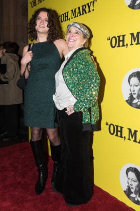 December 18, 2025, London, England, United Kingdom: TOBY MARLOW (L) and CLAUDIA SHEAR attend Oh, Mary! opening night premiere at the Trafalgar Theatre. London United Kingdom - ZUMAs371 20251218_zip_s371_003 Copyright: xWiktorxSzymanowiczx