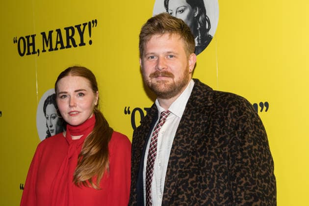 December 18, 2025, London, England, United Kingdom: HOLLY PIERSON (L) and ANDREW MOERDYK attend Oh, Mary! opening night premiere at the Trafalgar Theatre. London United Kingdom - ZUMAs371 20251218_zip_s371_011 Copyright: xWiktorxSzymanowiczx