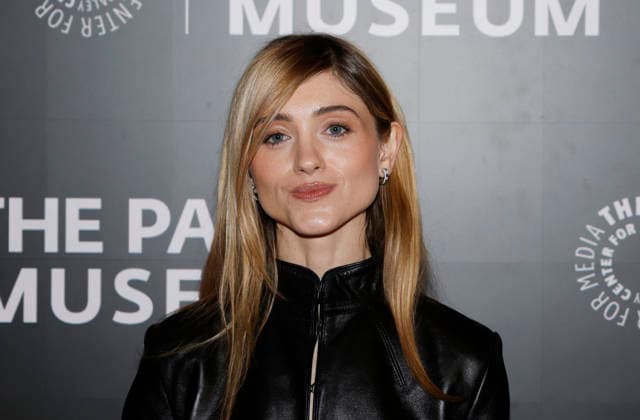 Natalia Dyer arrives on the red carpet at PaleyLive s Stranger Things - The Final Season Celebration at The Paley Museum on Thursday, December 18, 2025 in New York City.  NYP20251218210 JOHNxANGELILLO