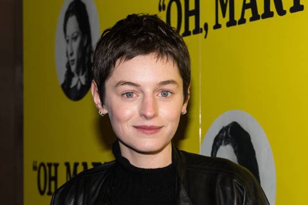 December 18, 2025, London, England, United Kingdom: EMMA CORRIN attends Oh, Mary! opening night premiere at the Trafalgar Theatre. London United Kingdom - ZUMAs371 20251218_zip_s371_041 Copyright: xWiktorxSzymanowiczx