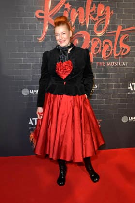 Enie van de Meiklokjes at the premiere of the musical Kinky Boots The Musical at the Admiralspalast Berlin, 18 12 2025 Foto:xM.xBehrensx xFuturexImagex kinky_5224