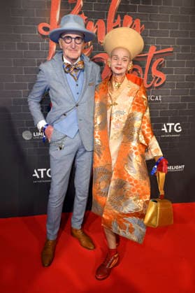 Günther Krabbenhöft and Britt Kanja at the premiere of the musical Kinky Boots The Musical at the Admiralspalast Berlin, 18 12 2025 Foto:xM.xBehrensx xFuturexImagex kinky_5231