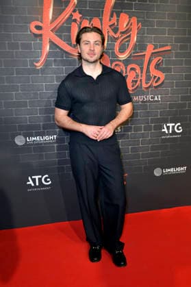 Jannik Schümann at the premiere of the musical Kinky Boots The Musical at the Admiralspalast Berlin, 18 12 2025 Foto:xM.xBehrensx xFuturexImagex kinky_5242