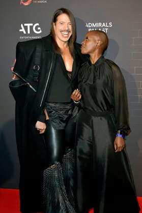 Jorge Gonzalez and Florence Kasumba at the premiere of the musical Kinky Boots The Musical at the Admiralspalast Berlin, 18 12 2025 Foto:xM.xBehrensx xFuturexImagex kinky_5257
