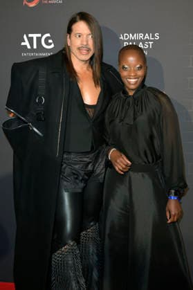 Jorge Gonzalez and Florence Kasumba at the premiere of the musical Kinky Boots The Musical at the Admiralspalast Berlin, 18 12 2025 Foto:xM.xBehrensx xFuturexImagex kinky_5258