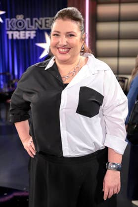 Meltem Kaptan at the recording of the WDR talk show Kölner Treff in WDR Studio BS 3 Cologne, 18 12 2025 Foto:xR.xSchmiegeltx xFuturexImagex koelner_treff1812_5228