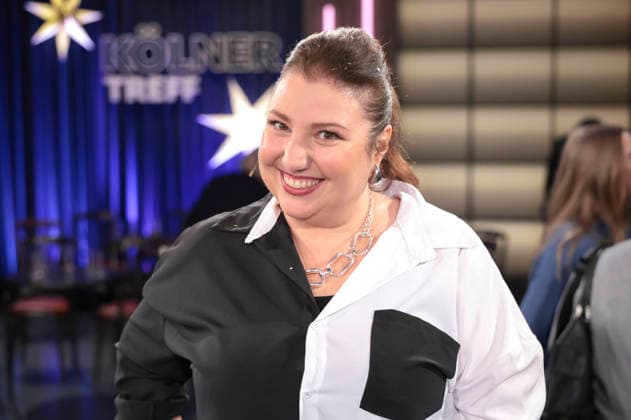 Meltem Kaptan at the recording of the WDR talk show Kölner Treff in WDR Studio BS 3 Cologne, 18 12 2025 Foto:xR.xSchmiegeltx xFuturexImagex koelner_treff1812_5233