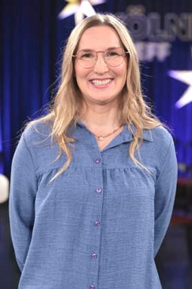 Franca Cerutti at the recording of the WDR talk show Kölner Treff at WDR Studio BS 3 Cologne, 18 12 2025 Foto:xR.xSchmiegeltx xFuturexImagex koelner_treff1812_5241