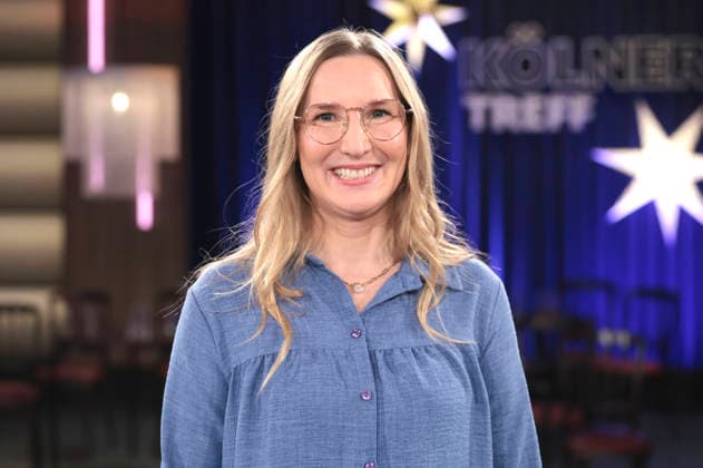 Franca Cerutti at the recording of the WDR talk show Kölner Treff at WDR Studio BS 3 Cologne, 18 12 2025 Foto:xR.xSchmiegeltx xFuturexImagex koelner_treff1812_5244