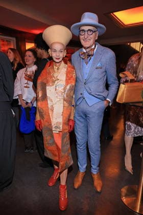 18 12 2025, Britt Kanja and Guenther Anton Krabbenhoeft, Premiere of Kinky Boots The Musical, Admiralspalast, Berlin, Berlin