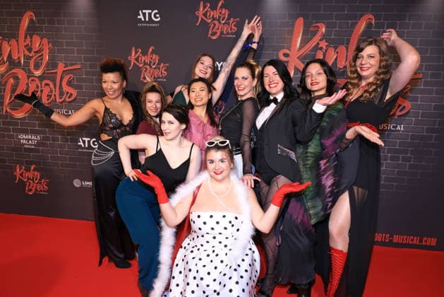 18 12 2025, The Berlin Burlesque Academy, Premiere of Kinky Boots The Musical, Admiralspalast, Berlin, Berlin