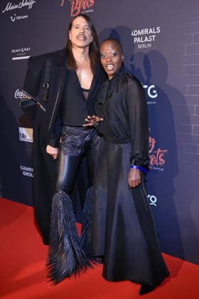 18 12 2025, Jorge Gonzalez and Florence Kasumba, premiere of Kinky Boots The Musical, Admiralspalast, Berlin, Berlin
