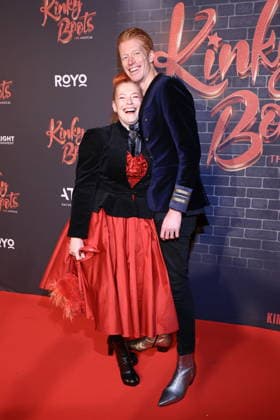 18 12 2025, Enie van de Meiklokjes and Tobias St¾rbo, premiere of Kinky Boots The Musical, Admiralspalast, Berlin, Berlin