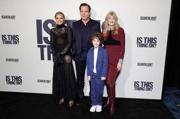 Red carpet Los Angeles premiere of Searchlight Pictures Is This Thing On? at Vidiots Featuring: Andra Day, Will Arnett, Kristen Wiig Where: Los Angeles, California, United States When: 18 Dec 2025 Credit: Faye s Vision Cover Images EDITORIAL USE ONLY. NOT FOR USE BY NEWSPAPERS BASED IN THE UK. Copyright: xx coverimg55347426