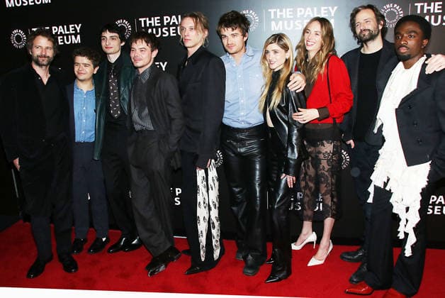 New York Season 5 final celebration of Stranger Things at PaleyLive Featuring: Ross Duffer, Gaten Matarazzo, Finn Wolfhard, Charlie Heaton, Jam Where: New York City, New York, United States When: 18 Dec 2025 Credit: Roger Wong INSTARimages EDITORIAL USE ONLY. NOT FOR USE BY NEWSPAPERS BASED IN THE UK. Copyright: xx instar55347720