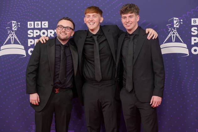 BBC Sports Personality of the Year Arrivals Red Carpet arrivals at Studio 10, Media City in Manchester ahead of the BBC Sports Personality of the Year 2025 Awards Featuring: Angry Ginge Where: Manchester, United Kingdom When: 18 Dec 2025 Credit: Graham Finney WENN Manchester United Kingdom Copyright: xWENNx wenn40849559 x wenn40849559