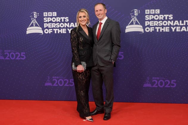BBC Sports Personality of the Year Arrivals Red Carpet arrivals at Studio 10, Media City in Manchester ahead of the BBC Sports Personality of the Year 2025 Awards Featuring: Laura Kenny, Jason Kenny Where: Manchester, United Kingdom When: 18 Dec 2025 Credit: Graham Finney WENN Manchester United Kingdom Copyright: xWENNx wenn40849582 x wenn40849582