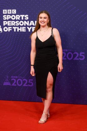 BBC Sports Personality of the Year Arrivals Red Carpet arrivals at Studio 10, Media City in Manchester ahead of the BBC Sports Personality of the Year 2025 Awards Featuring: Jenny Holl Where: Manchester, United Kingdom When: 18 Dec 2025 Credit: Graham Finney WENN Manchester United Kingdom Copyright: xWENNx wenn40849430 x wenn40849430
