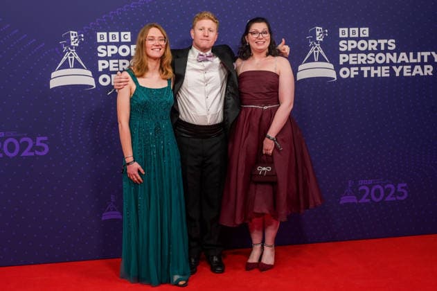 BBC Sports Personality of the Year Arrivals Red Carpet arrivals at Studio 10, Media City in Manchester ahead of the BBC Sports Personality of the Year 2025 Awards Featuring: Guests Where: Manchester, United Kingdom When: 18 Dec 2025 Credit: Graham Finney WENN Manchester United Kingdom Copyright: xWENNx wenn40849435 x wenn40849435