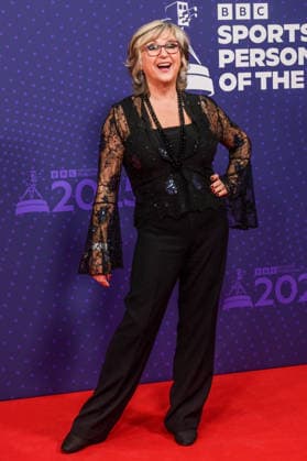 BBC Sports Personality of the Year Arrivals Red Carpet arrivals at Studio 10, Media City in Manchester ahead of the BBC Sports Personality of the Year 2025 Awards Featuring: Lesley Garrett Where: Manchester, United Kingdom When: 18 Dec 2025 Credit: Graham Finney WENN Manchester United Kingdom Copyright: xWENNx wenn40849436 x wenn40849436