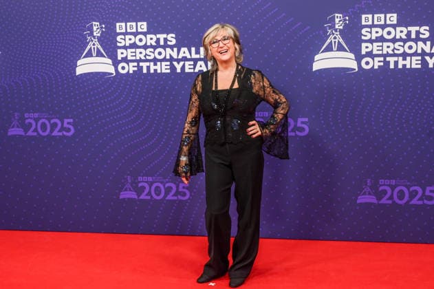 BBC Sports Personality of the Year Arrivals Red Carpet arrivals at Studio 10, Media City in Manchester ahead of the BBC Sports Personality of the Year 2025 Awards Featuring: Lesley Garrett Where: Manchester, United Kingdom When: 18 Dec 2025 Credit: Graham Finney WENN Manchester United Kingdom Copyright: xWENNx wenn40849439 x wenn40849439