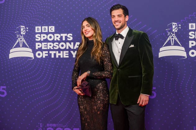 BBC Sports Personality of the Year Arrivals Red Carpet arrivals at Studio 10, Media City in Manchester ahead of the BBC Sports Personality of the Year 2025 Awards Featuring: Yasmine Zweegers, Julian Cash Where: Manchester, United Kingdom When: 18 Dec 2025 Credit: Graham Finney WENN Manchester United Kingdom Copyright: xWENNx wenn40849450 x wenn40849450