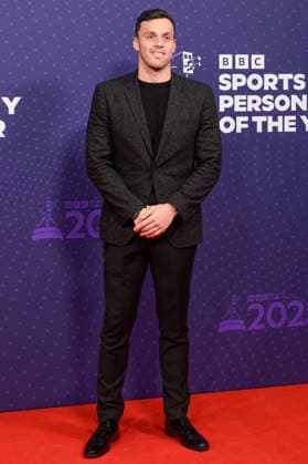 BBC Sports Personality of the Year Arrivals Red Carpet arrivals at Studio 10, Media City in Manchester ahead of the BBC Sports Personality of the Year 2025 Awards Featuring: James Guy Where: Manchester, United Kingdom When: 18 Dec 2025 Credit: Graham Finney WENN Manchester United Kingdom Copyright: xWENNx wenn40849466 x wenn40849466